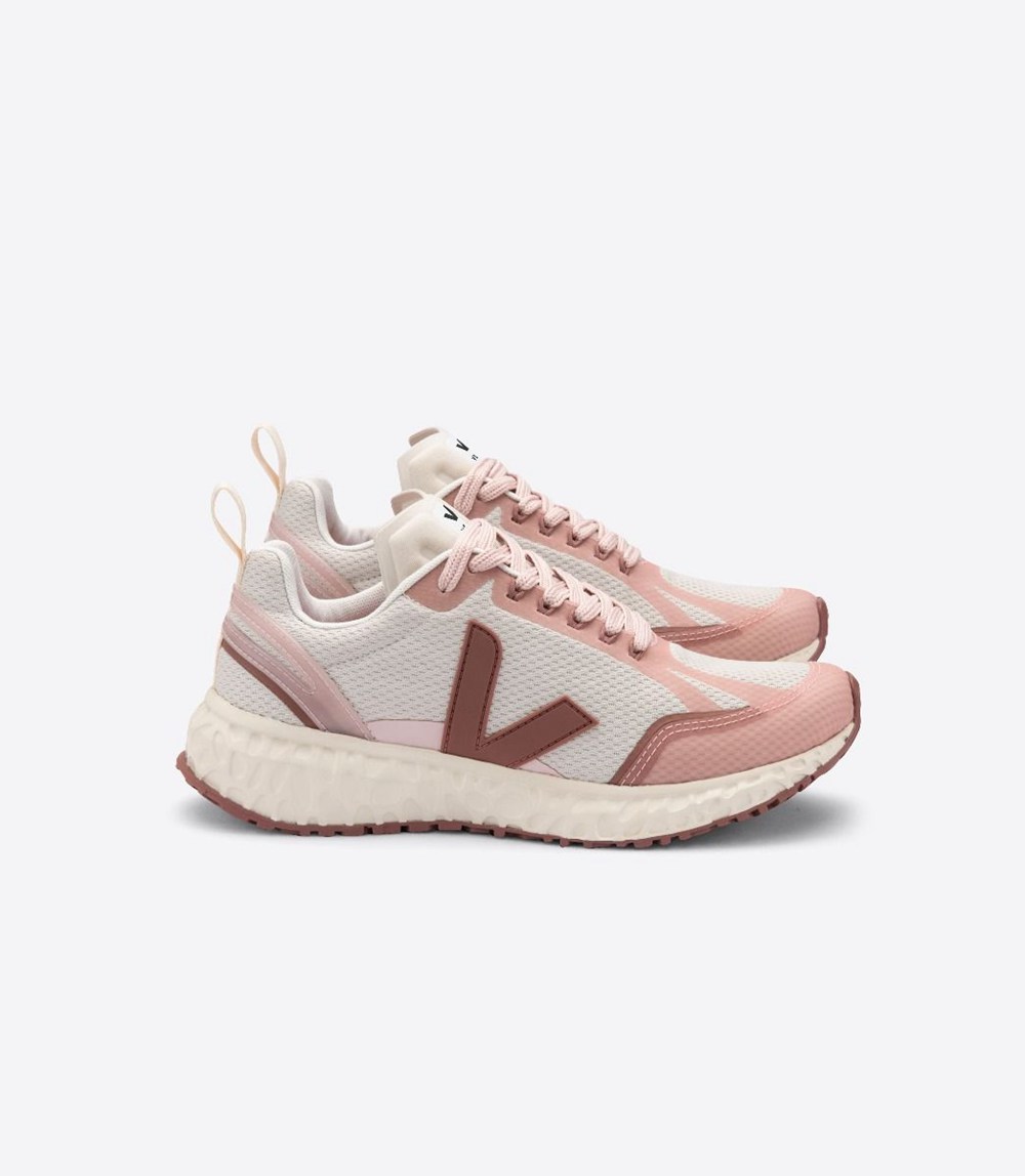 Veja Sneakers Womens - Condor Mesh - Beige/Pink - 1760CYTVZ